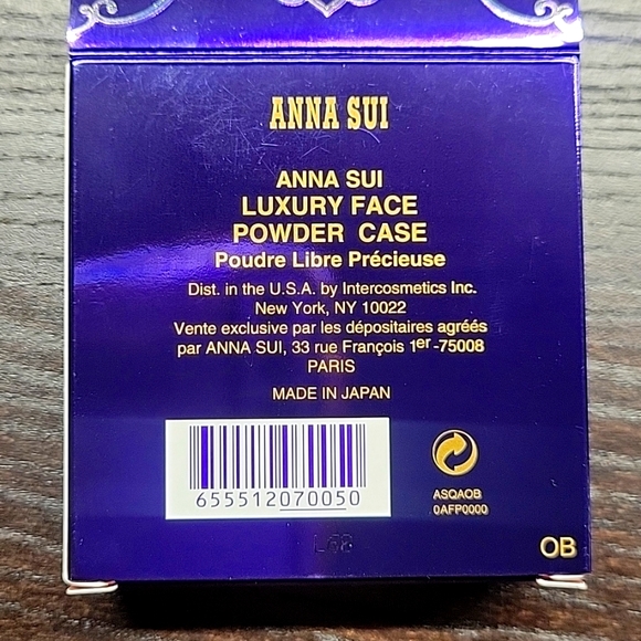 💸SOLD💰_🛑_💜ANNA SUI LUXURY FACE POWDER CASE MOP [BNIB]💜 - Picture 15 of 15